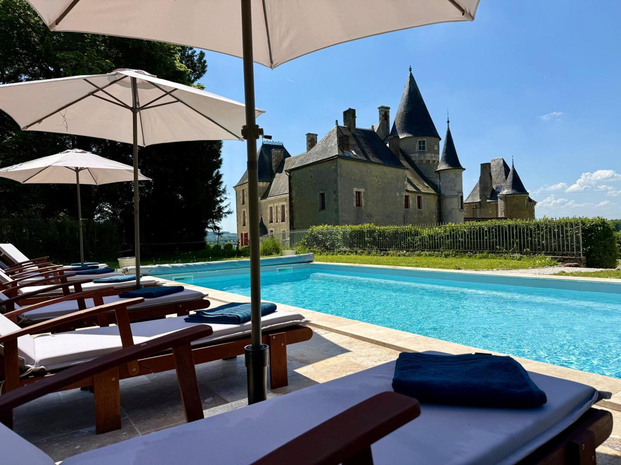 Chateau Des Feugerets เบลแลม ภายนอก รูปภาพ